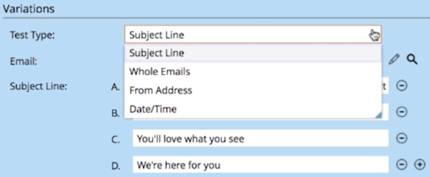 A/B Tests in Marketo